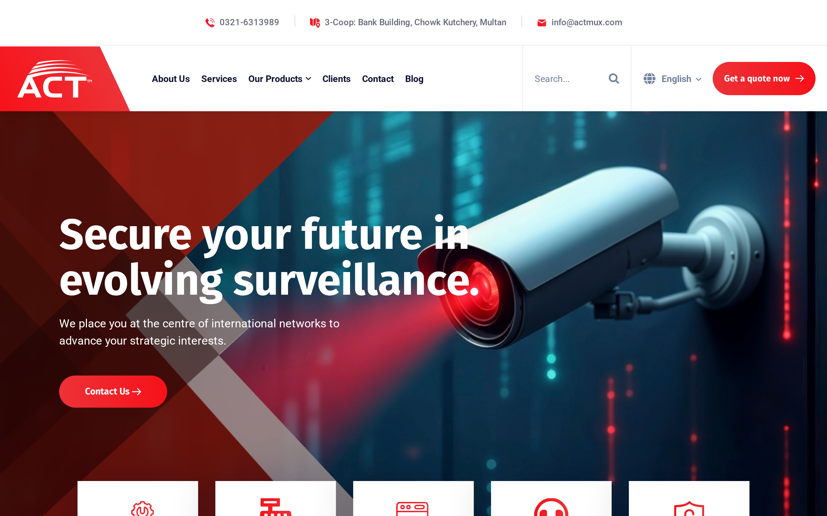 ActMux — Modern Digital Platform screen 3